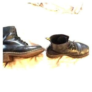 Dr. Marten's High Top Leather Combat Boots